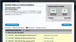 SiriusXM Channel Selector Interface Design